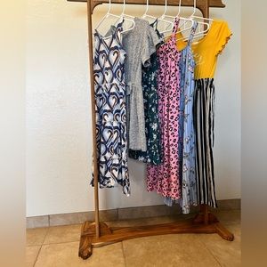 Girls jumpsuits and dress bundle